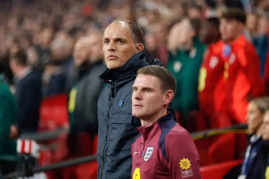 Thomas Tuchel otti Wembleyn yleisön hampaisiinsa