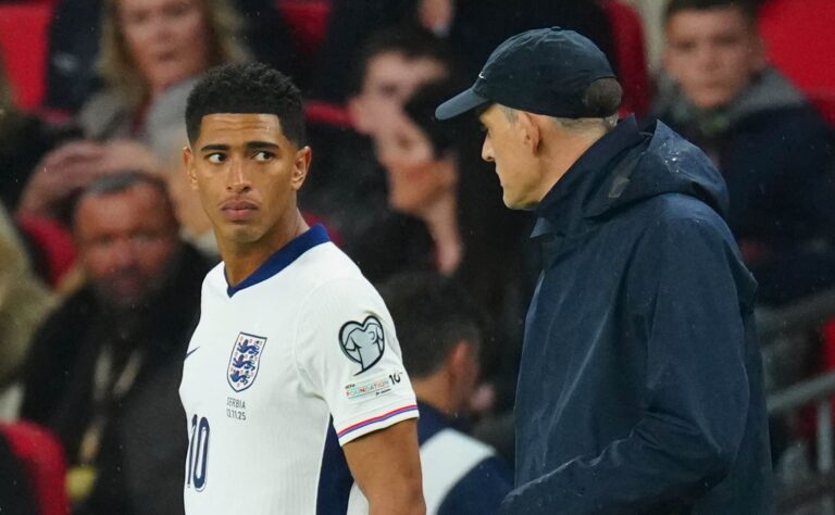 Jude Bellinghamin käytös puhuttaa – Thomas Tuchelilta tiukka viesti