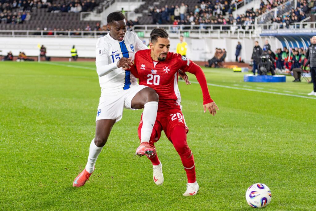 Haastattelu: Jälleen uusi lupaava debytantti – Ryan Mahuta oli Huuhkajien parhaimmistoa Malta-tappiossa