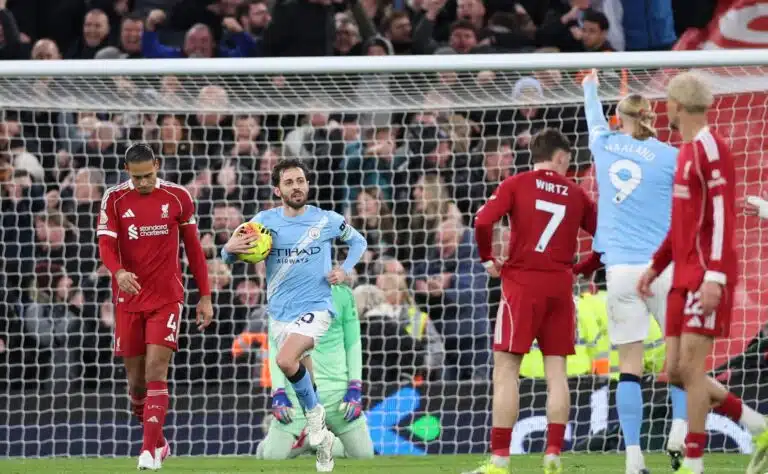 Yllättävä väite leviää jalkapallomaailmassa – Liverpool-City -ottelusta raportoitiin pysäyttävät lukemat