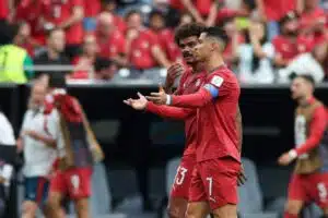 Portugalin tähdet saivat kylmää kyytiä – legenda joutui pidättelemään itseään