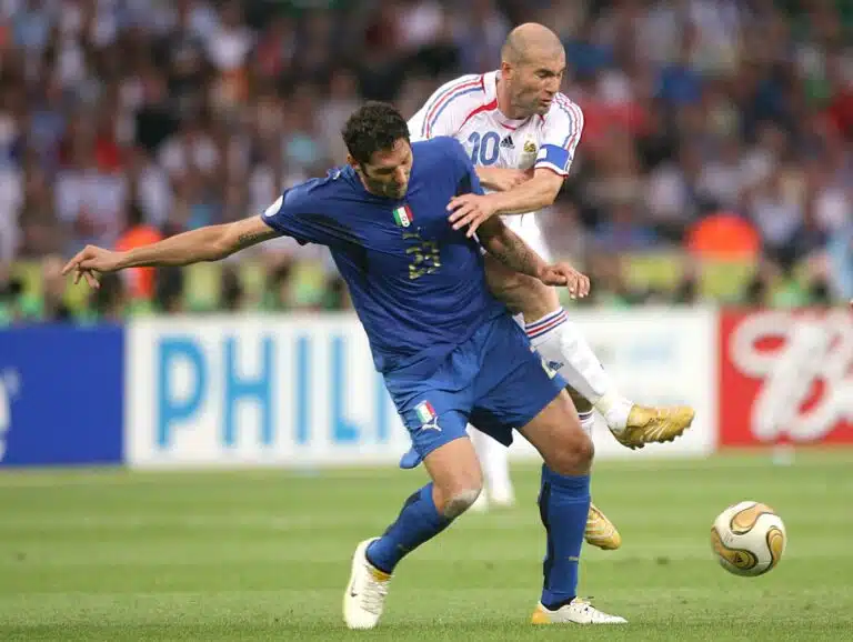 Marco Materazzi Zinedine Zidane